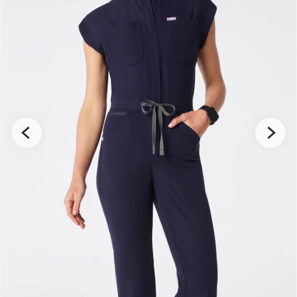 Figs scubs Navy Blue Jumpsuit